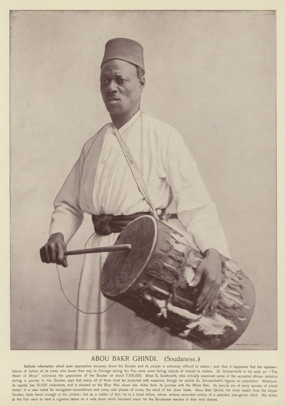 Ebu Bekir Ghand, Sudanlı by American Photographer