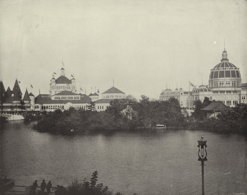 Wooded Island karşısında, Kuzeydoğu by American Photographer