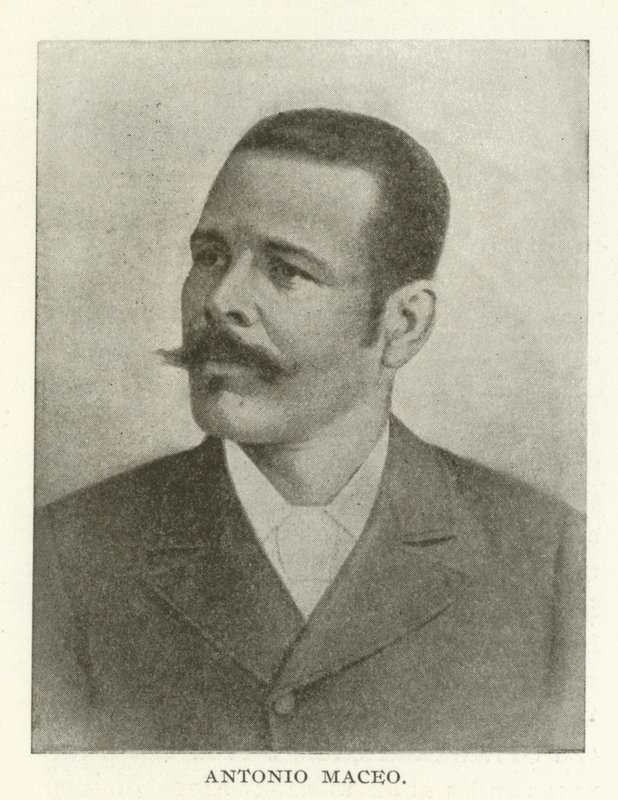 Antonio Maceo (siyah beyaz fotoğraf) by American Photographer