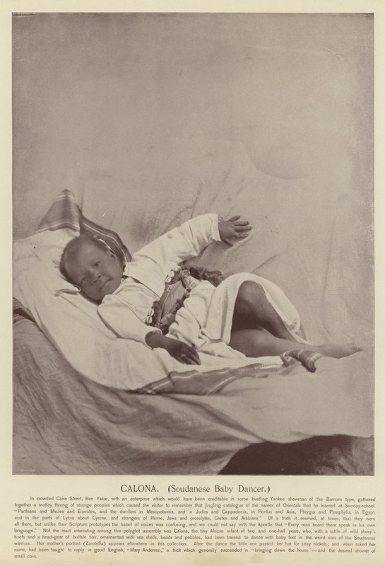 Calona, Sudanlı Bebek Dansçı by American Photographer