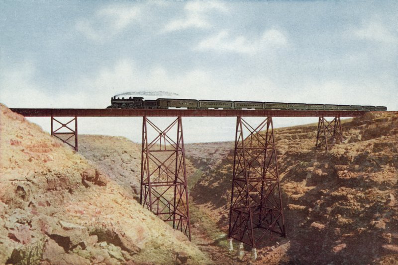 Kanyon Diablo, Arizona (renkli fotoğraf) by American Photographer