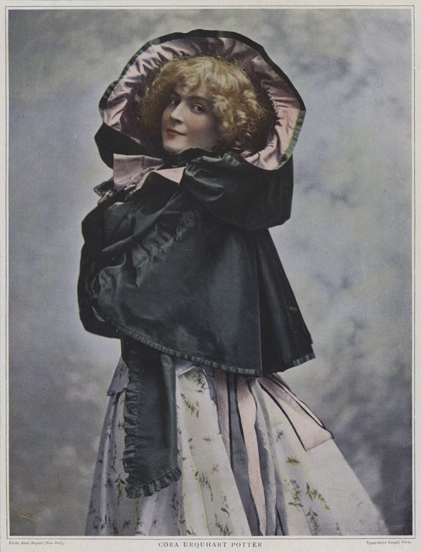 Cora Urquhart Potter, Amerikalı aktris (renkli fotoğraf) by American Photographer