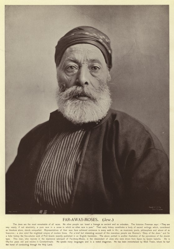 Uzakta-Musa, Yahudi by American Photographer