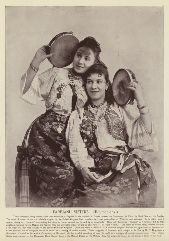 Farbianu Kızkardeşler, Rumenler by American Photographer