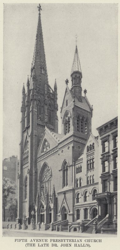 Fifth Avenue Presbiteryen Kilisesi, merhum Dr John Hall