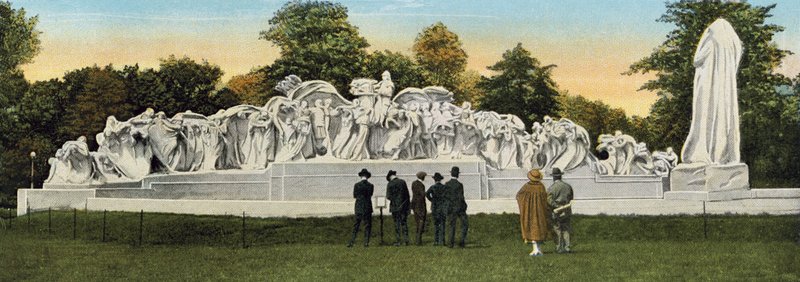 Zaman Çeşmesi, Washington Park (renkli fotoğraf) by American Photographer