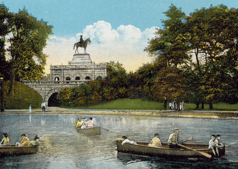 Grant Anıtı, Lincoln Park (renkli fotoğraf) by American Photographer