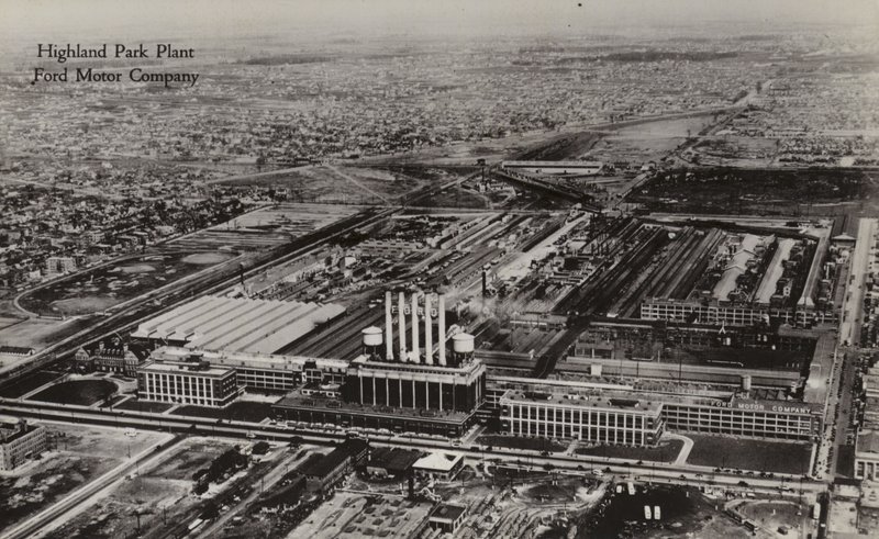 Highland Park Tesisi, Ford Motor Company, Detroit, Michigan by American Photographer