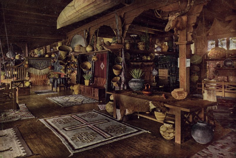 İç Hint Binası, Albuquerque, New Mexico (renkli fotoğraf) by American Photographer