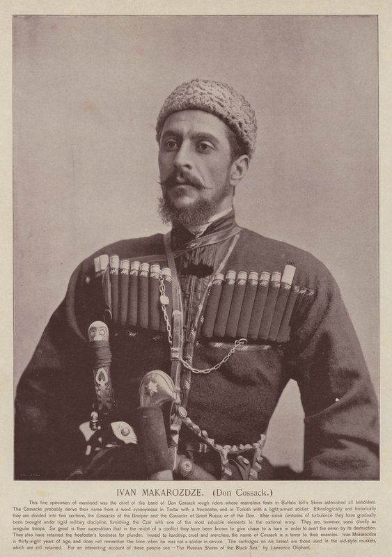 Ivan Makarozdze, Don Kazak by American Photographer