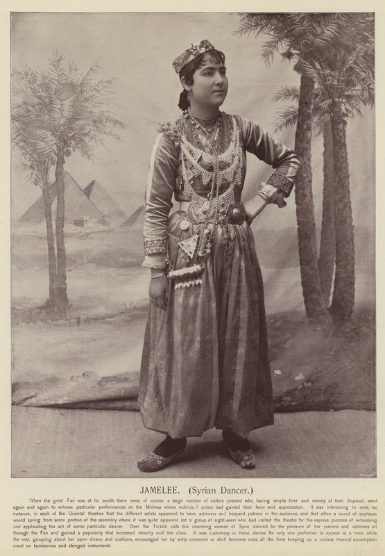 Jamelee, Suriyeli Dansçı by American Photographer