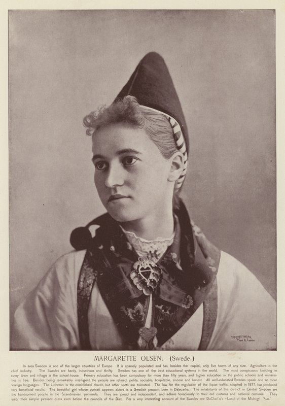 Margarette Olsen, İsveç by American Photographer