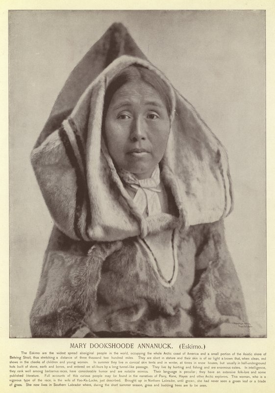 Mary Dookshoode Annanuck, Eskimo by American Photographer