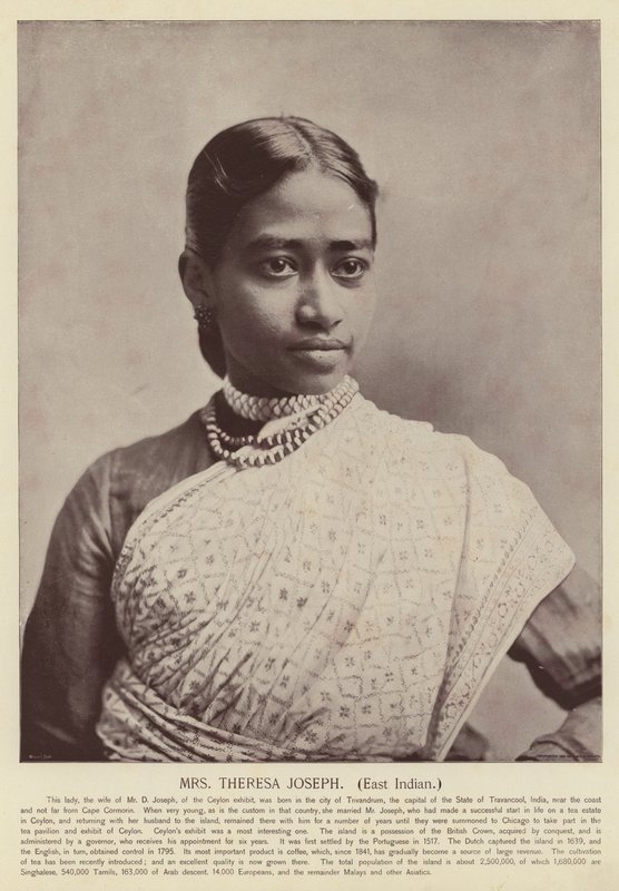 Bayan Theresa Joseph, Doğu Hindistan by American Photographer