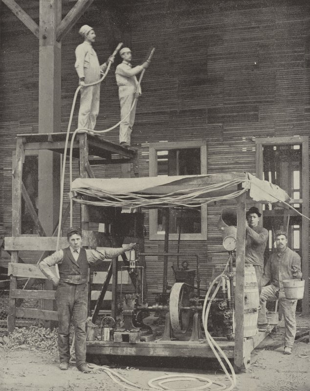 Büyük Binaları Boyamak by American Photographer