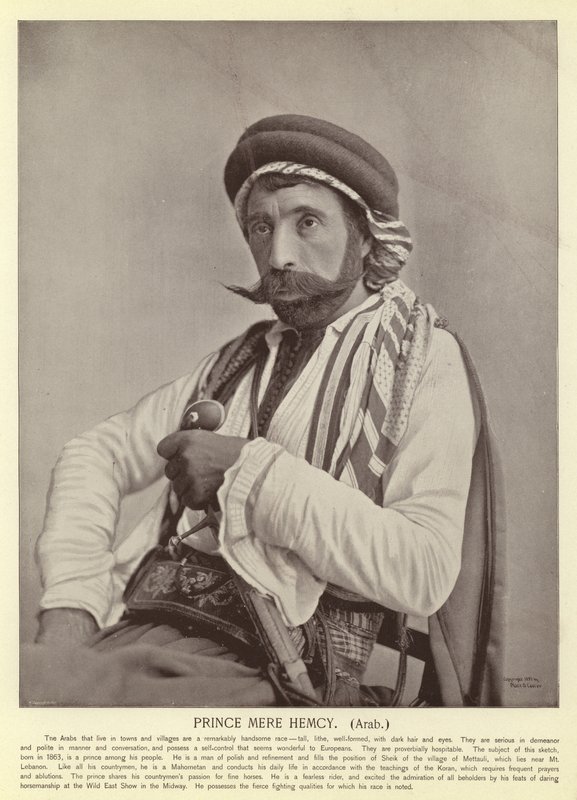 Prens Mere Hemcy, Arap by American Photographer