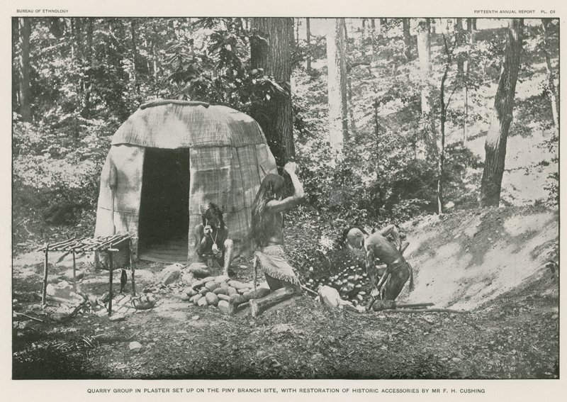 Piney Şubesi sahasında alçı taş ocağı grubu kuruldu by American Photographer