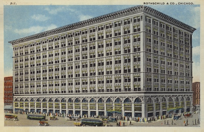 Rothschild  Co mağazası, Chicago, Illinois, ABD (renkli fotoğraf) by American Photographer
