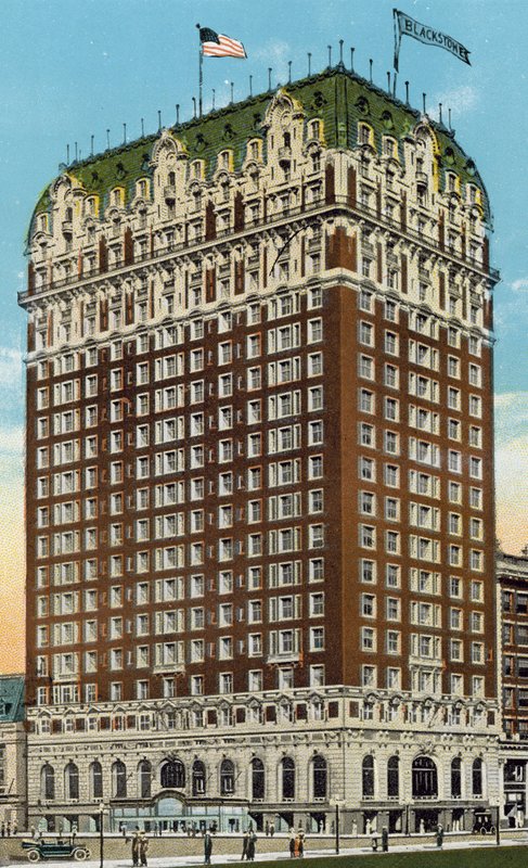 The Blackstone Hotel (renkli fotoğraf) by American Photographer