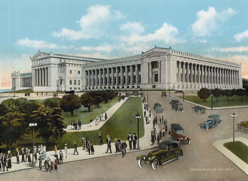 Field Museum of Natural History (renkli fotoğraf) by American Photographer
