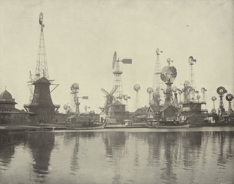 Pitoresk Rüzgar Değirmenleri by American Photographer