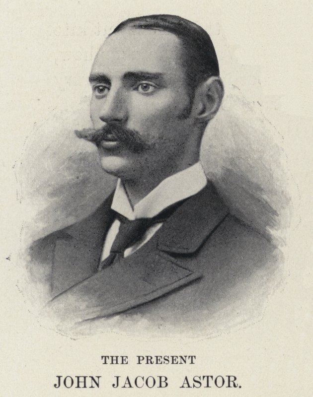 The Present John Jacob Astor (s/b fotoğraf) by American Photographer