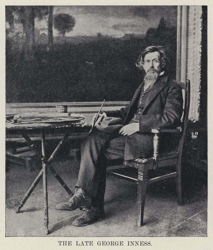 Merhum George Inness (s/b fotoğraf) by American Photographer