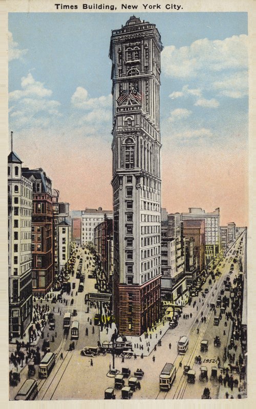 Times Binası, New York, ABD (renkli fotoğraf) by American Photographer