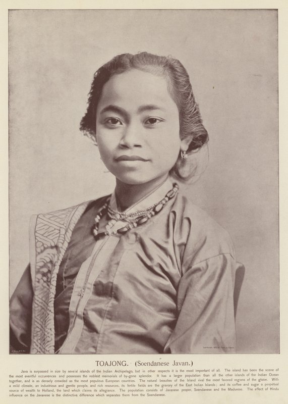 Toajong, Soendanca Cava by American Photographer