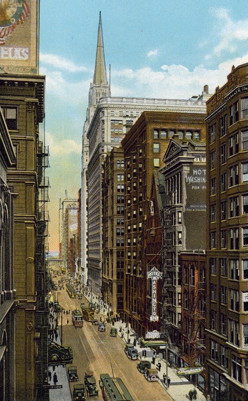 Washington Street, Wells Street