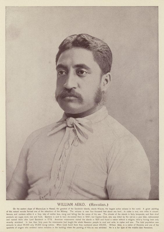 William Aeko, Hawaii by American Photographer