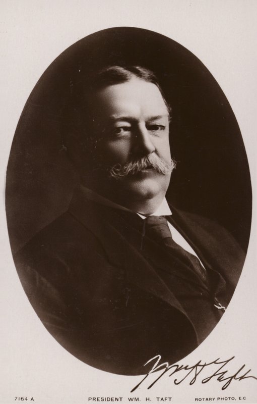 William Howard Taft (b/w fotoğraf) by American Photographer