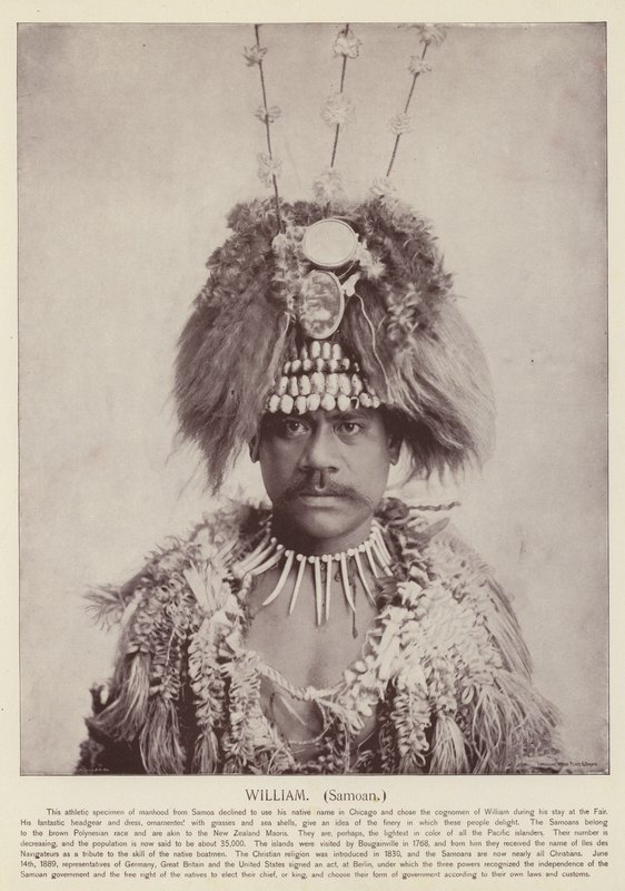 William, Samoaca by American Photographer