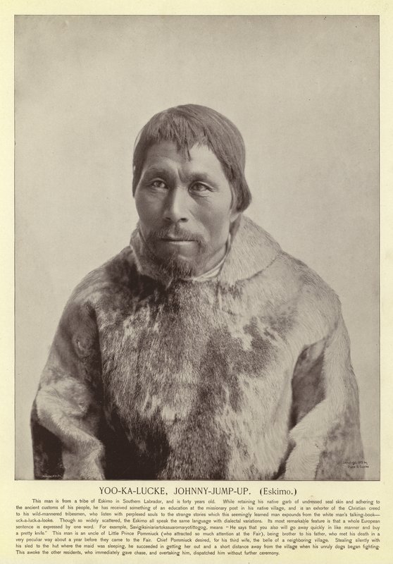 Yoo-Ka-Lucke, Johnny-Zıpla, Eskimo by American Photographer