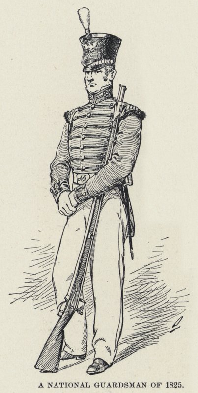 1825 Ulusal Muhafız (litto) by American School