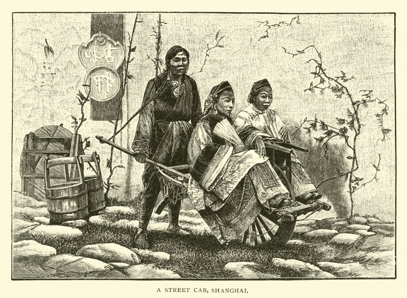 Sokak taksisi, Şanghay by American School