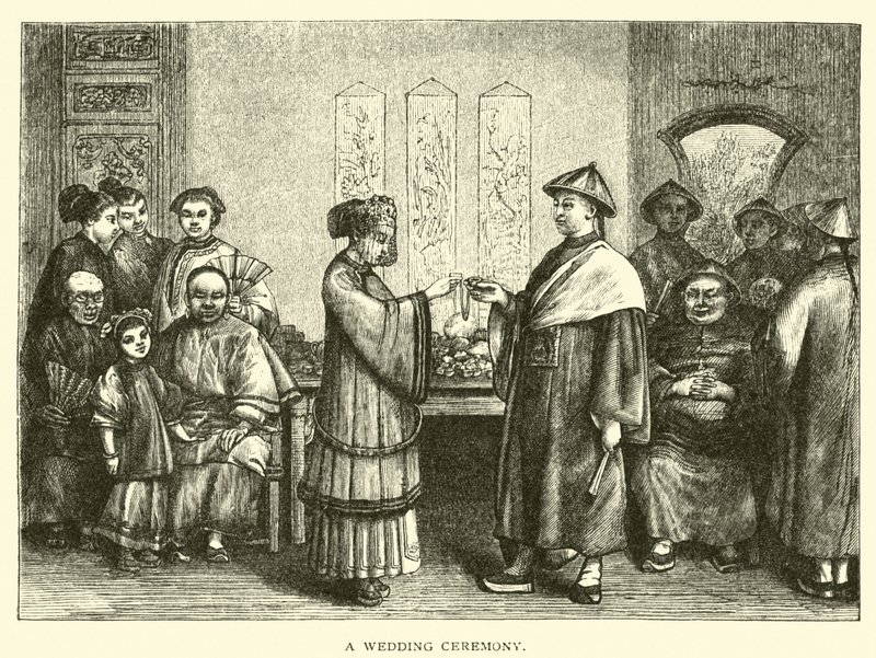 Bir düğün töreni by American School