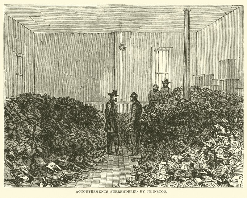 Johnston, Nisan 1865 tarafından teslim edilen hesaplar by American School