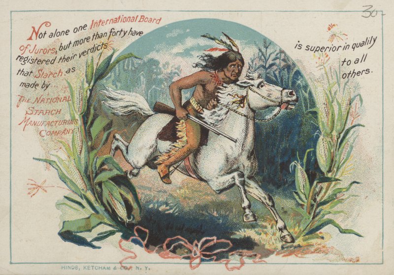 Ulusal Nişasta Üreticileri Şirketi (chromolitho) için Reklam by American School