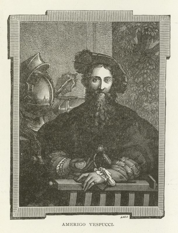 Amerigo Vespucci by American School