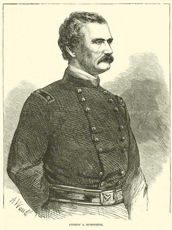 Andrew A Humphreys, Ağustos 1863 by American School