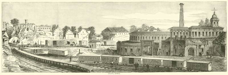 Atlanta, Georgia, Eylül 1864 by American School