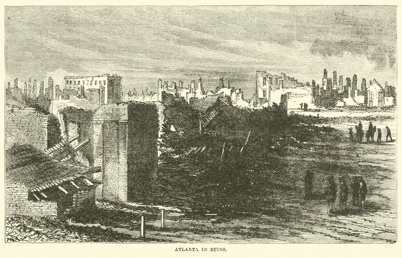 Atlanta harabe, 1864 Kasım by American School