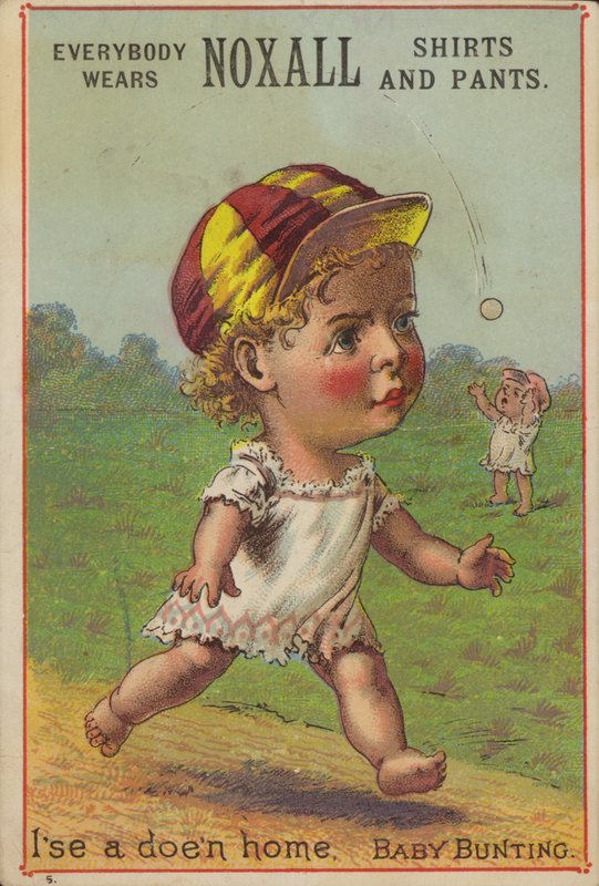 beyzbol şapkası takan koşan bebek by American School
