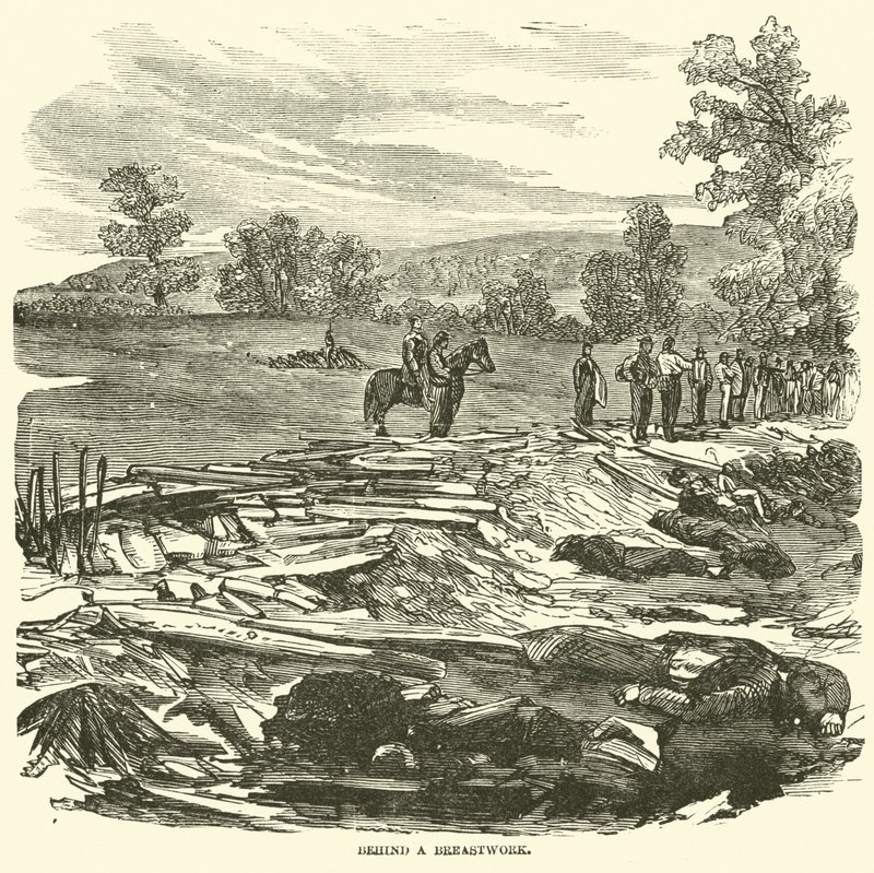 Bir göğüs kafesinin arkasında, Eylül 1862 by American School