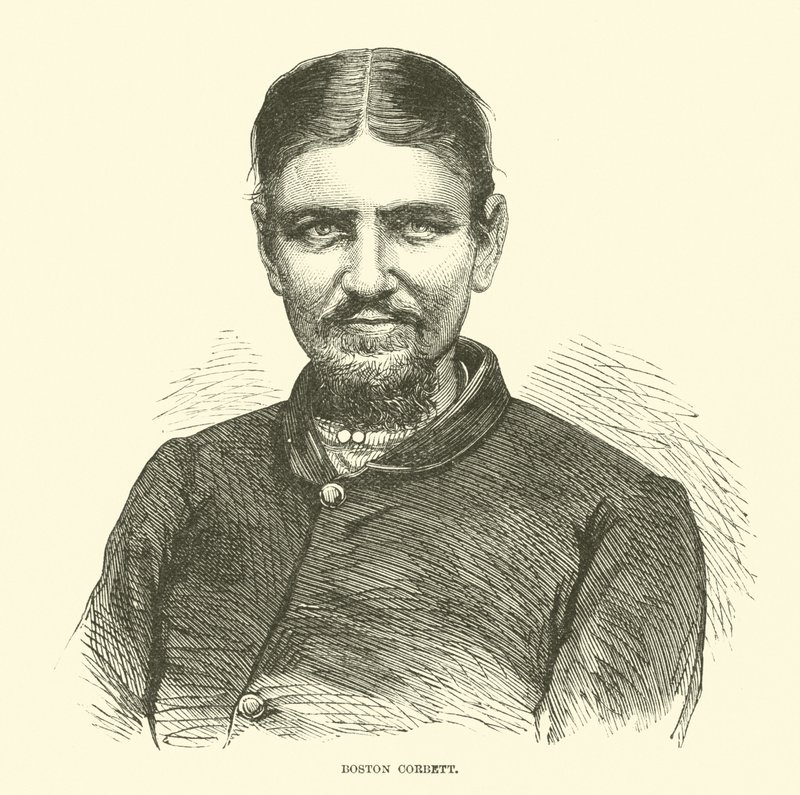Boston Corbett, Nisan 1865 by American School