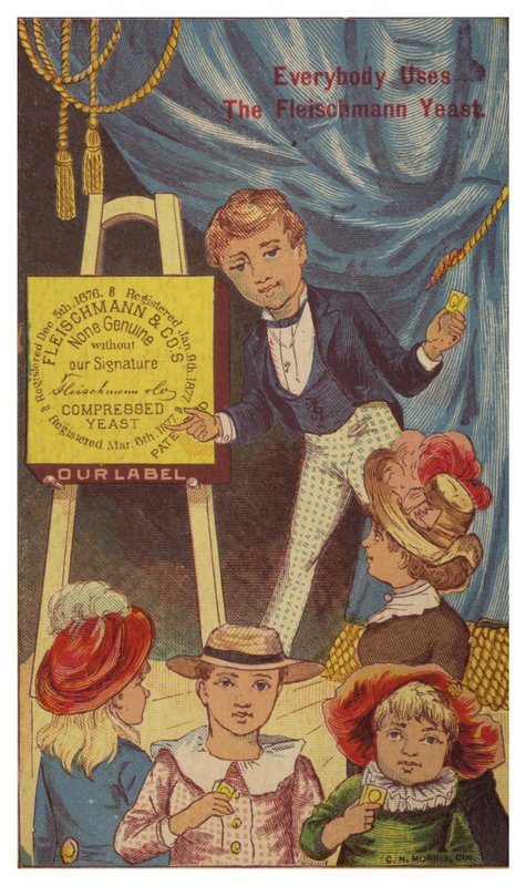 Çocuk reklamı Fleischmann Mayası by American School