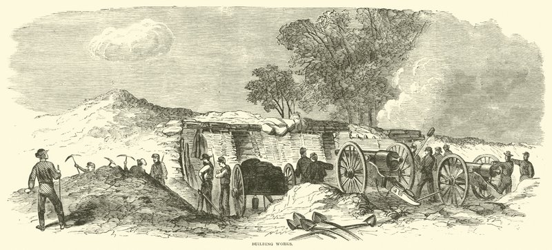 İnşaat işleri, Haziran 1864 by American School