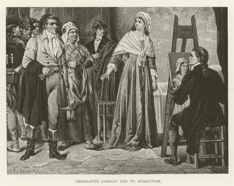 Charlotte Corday idama yol açtı by American School