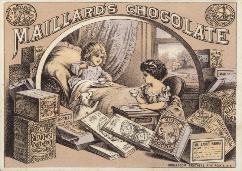 Çikolata içen çocuklar, Maillards Chocolate reklamı by American School